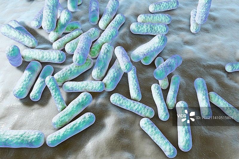 丙酸杆菌，图示图片素材