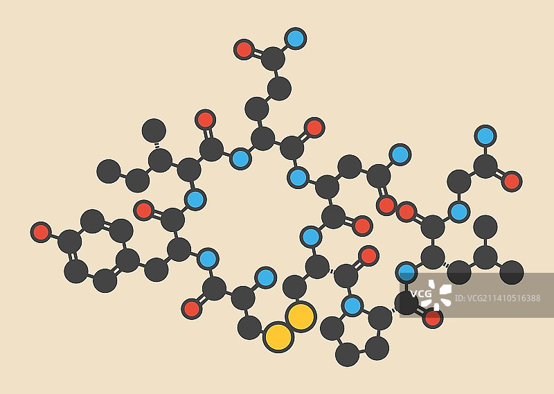 催产素分子图片素材