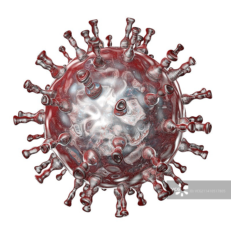 水痘病毒，图示图片素材