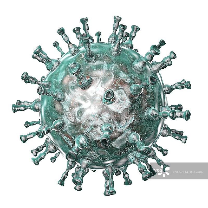 水痘病毒，图示图片素材