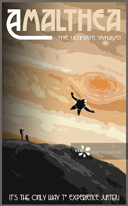 装饰艺术海报：阿玛尔忒亚广告图片素材