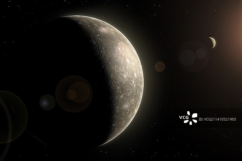 木卫四卡利斯托艺术作品图片素材