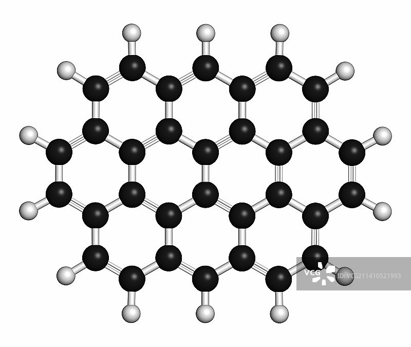 奥伐烯烃碳氢分子结构示意图图片素材