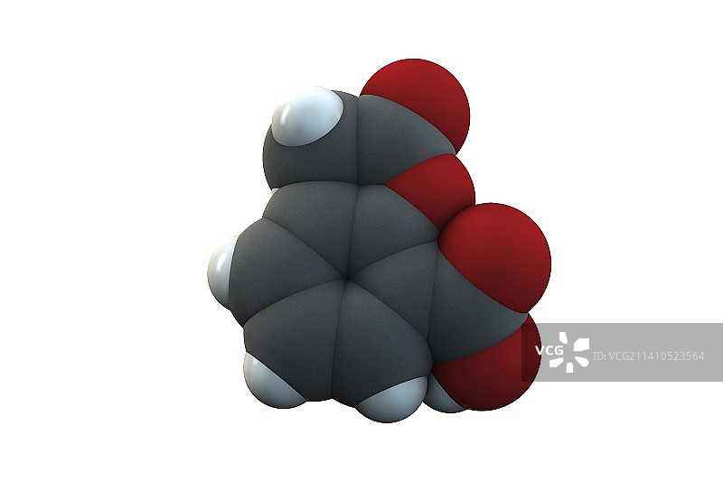 乙酰水杨酸止痛药分子图片素材