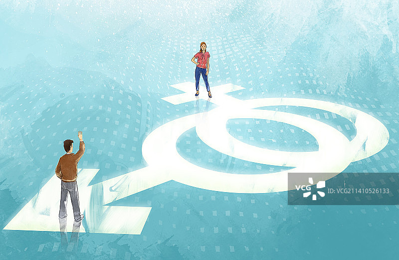 人际关系插画图片素材