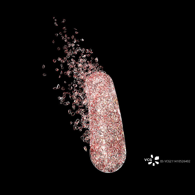 细菌破坏示意图图片素材