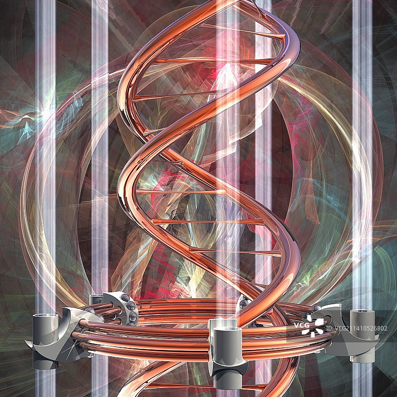 DNA分子，插图图片素材