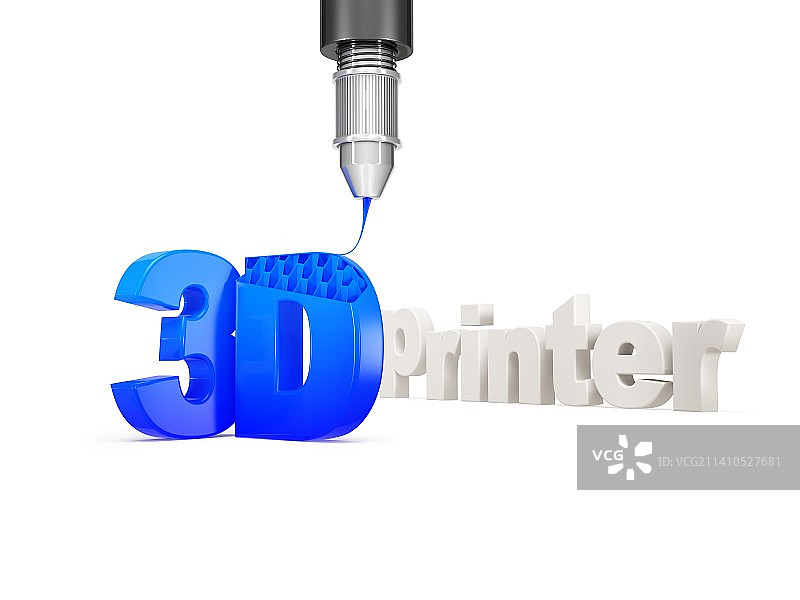 3D打印机插画图片素材