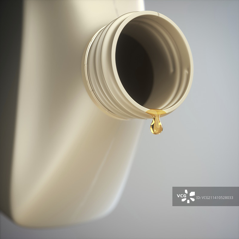 瓶中滴落的发动机油插画图片素材