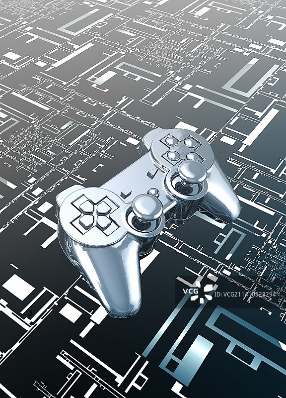 游戏机手柄插画图片素材