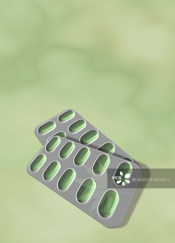 医用大麻药片插画图片素材