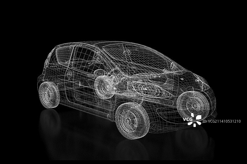 小型汽车插画图片素材