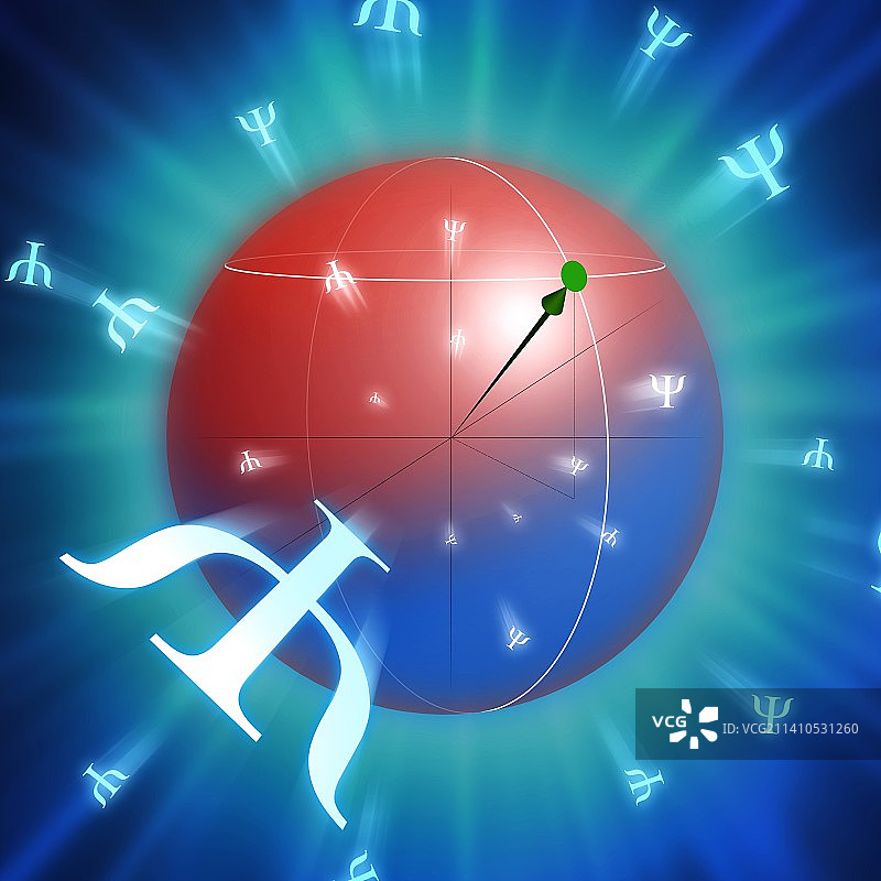 量子比特图示图片素材