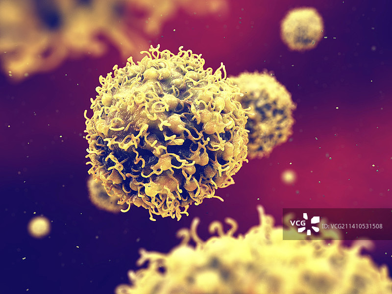 癌细胞，插图图片素材