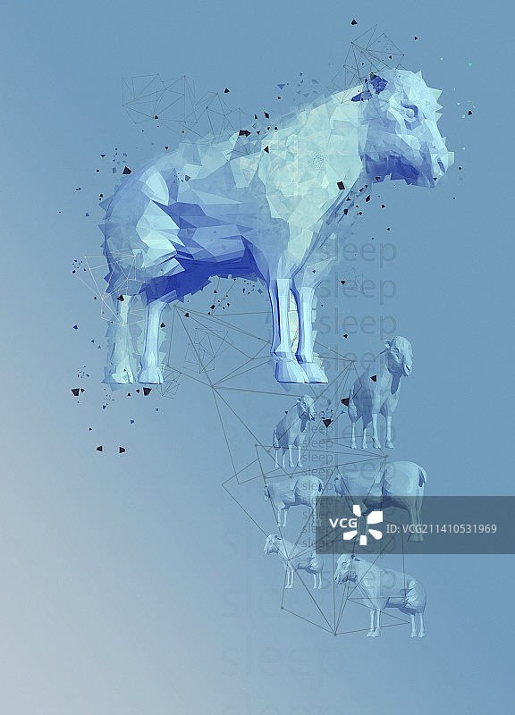 奶牛插图图片素材