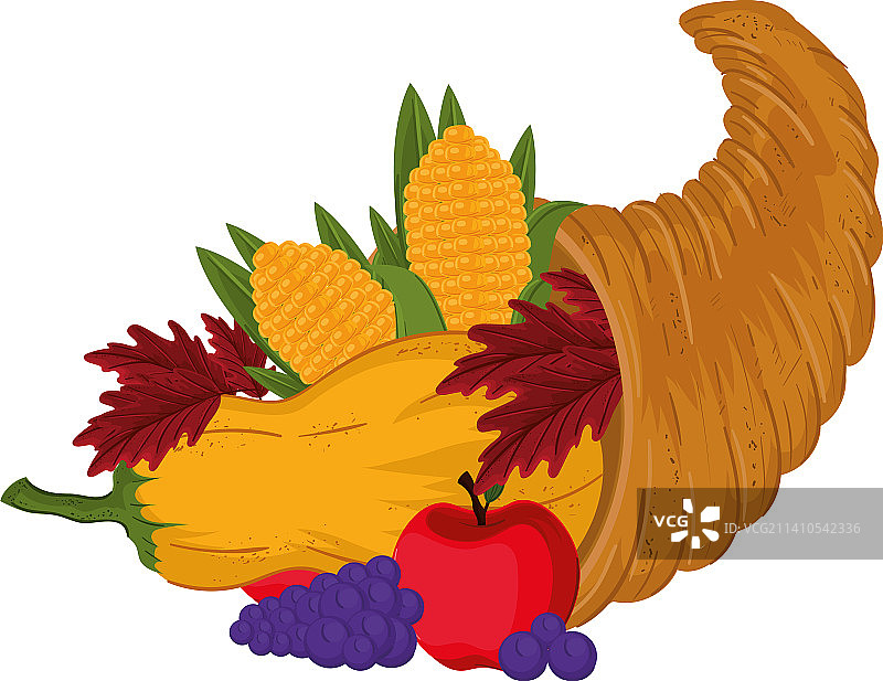 感恩节聚宝盆图标图片素材