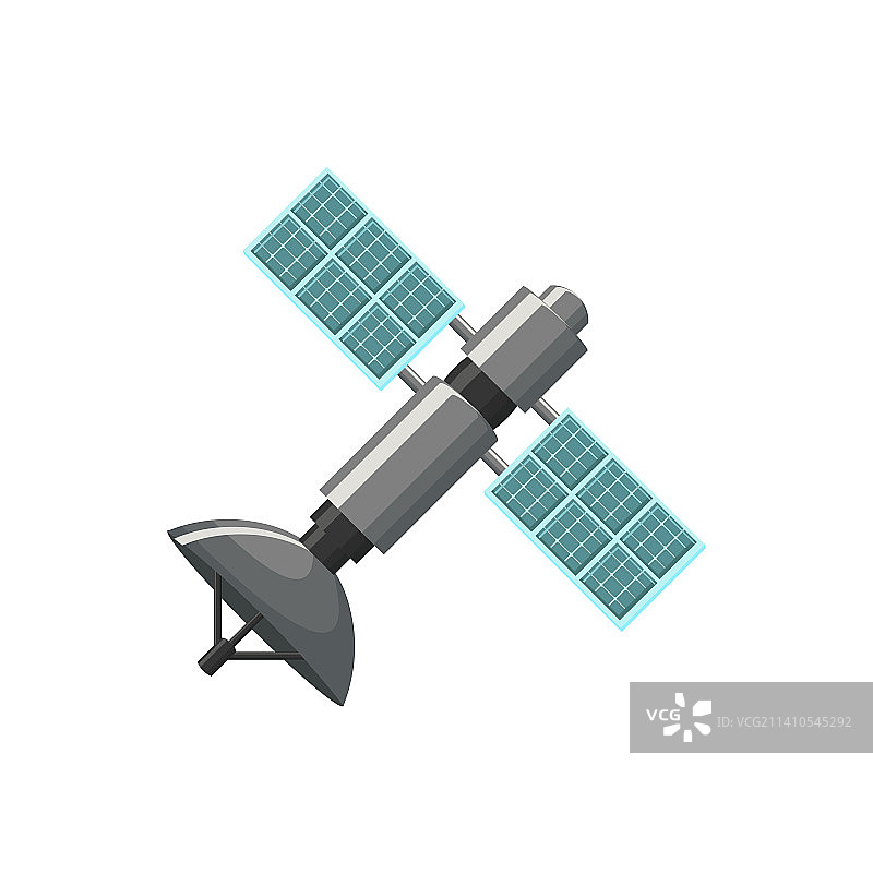 卫星插画图片素材