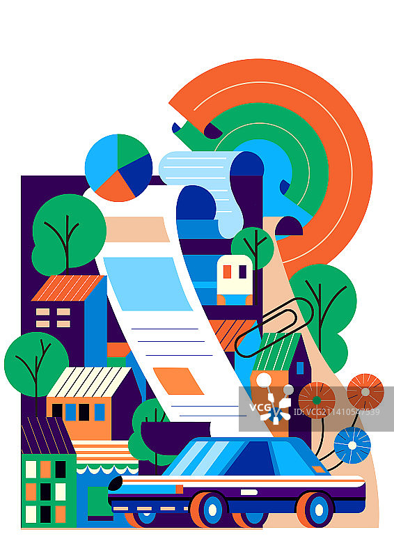 的士账单生活图片素材