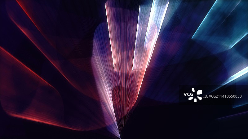 彩色光束插画图片素材