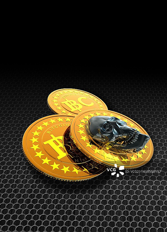 比特币，插图图片素材