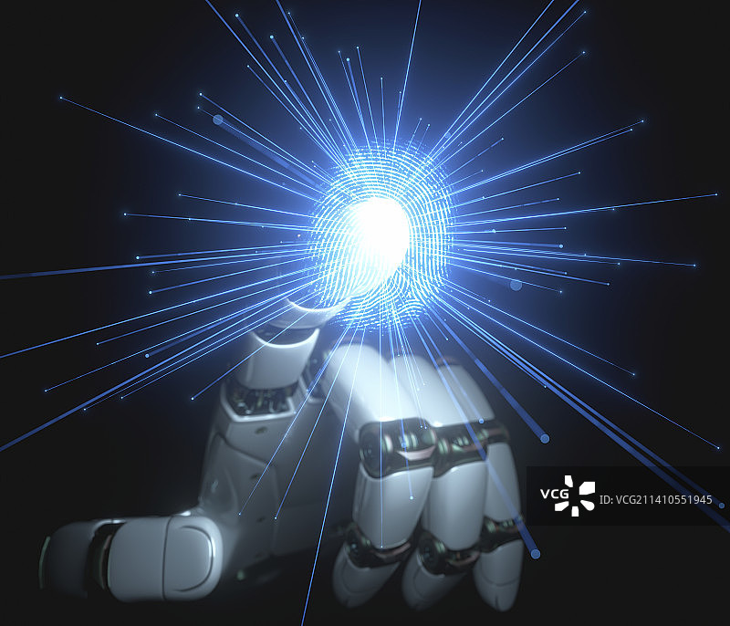 人工智能，概念插画图片素材