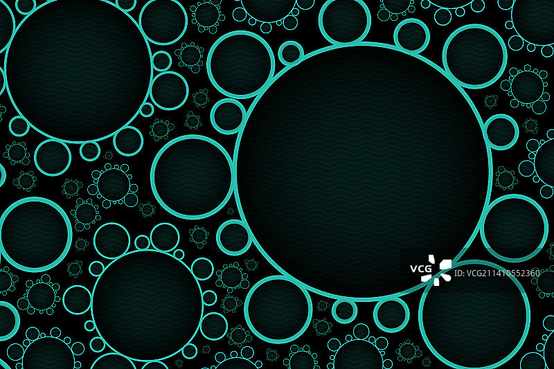 纳米粒子概念图图片素材