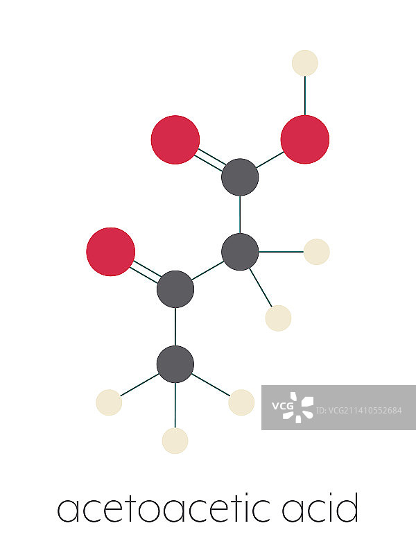 酮体分子，图示图片素材