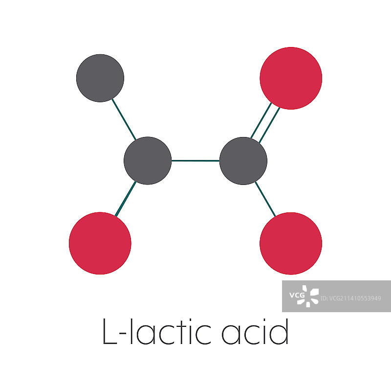 乳酸乳糖分子结构图图片素材