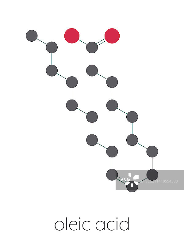 油酸脂肪酸，示意图图片素材