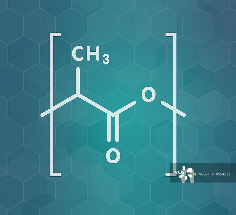聚乳酸生物塑料化学结构图图片素材