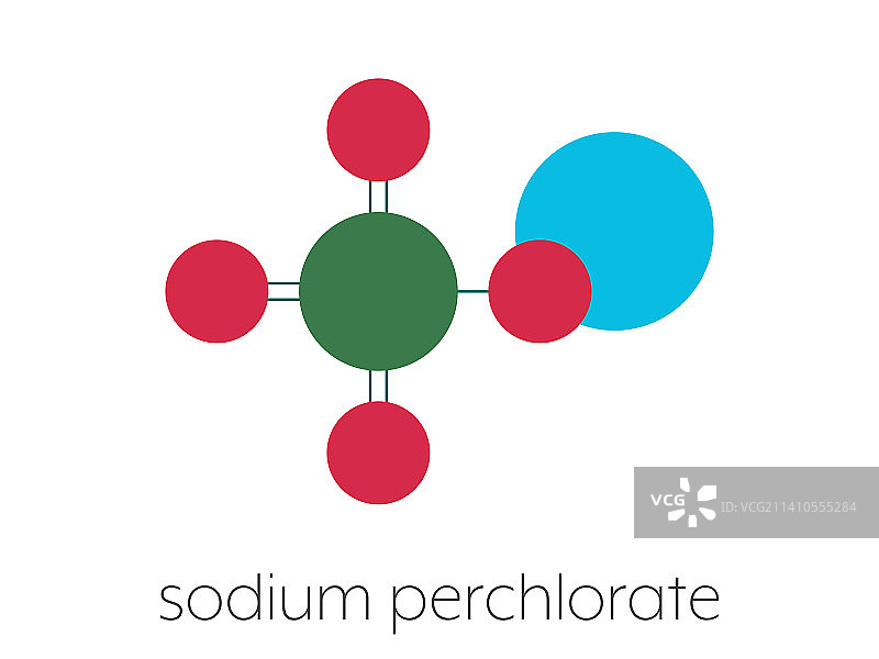高氯酸钠化学结构图图片素材