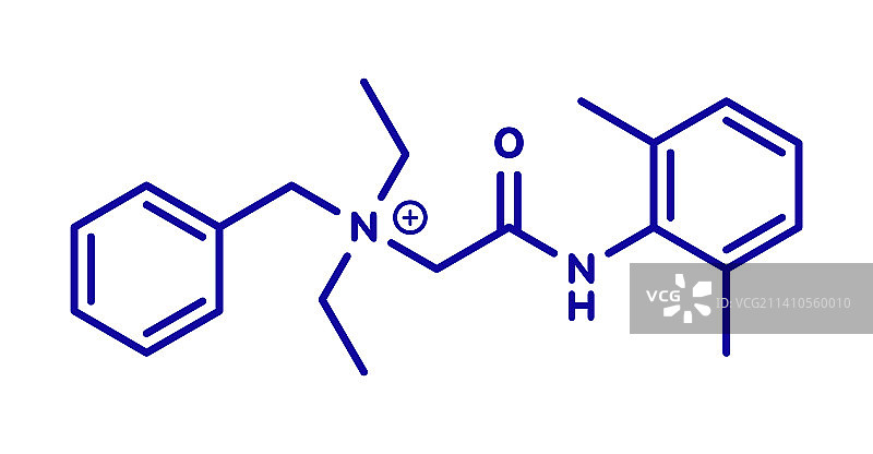 变性苦味剂分子结构示意图图片素材