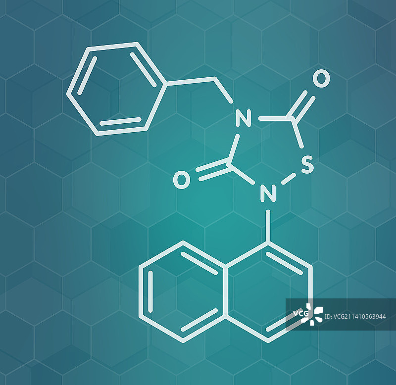 泰苷谷素药物分子示意图图片素材