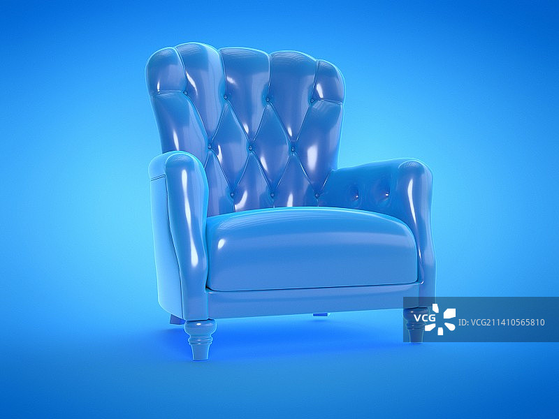 皮革扶手椅插画图片素材