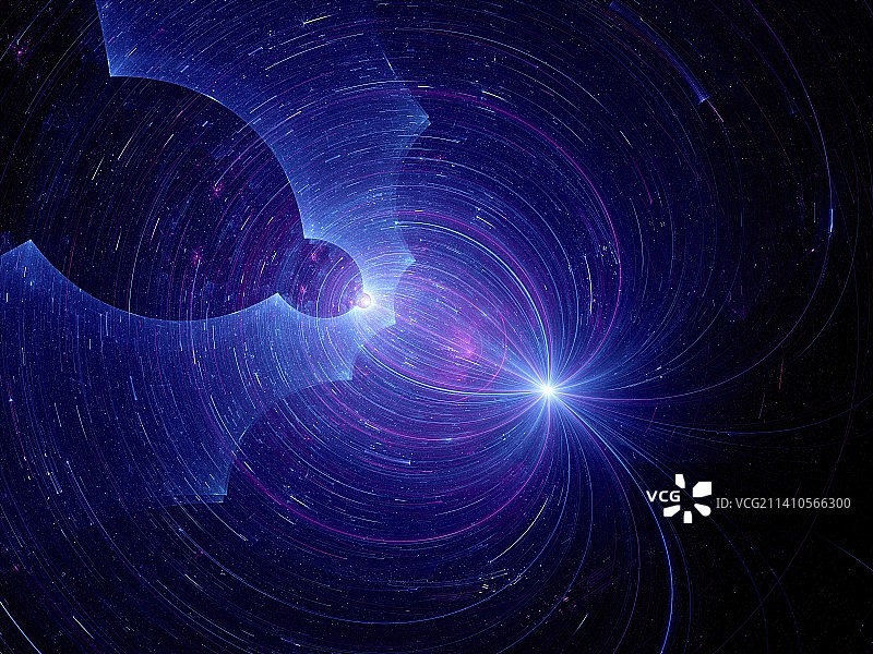 暗物质抽象插图图片素材