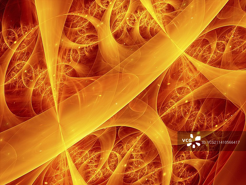 火焰分形图案图片素材