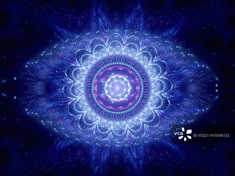 网络空间中的老大哥之眼，概念插图图片素材