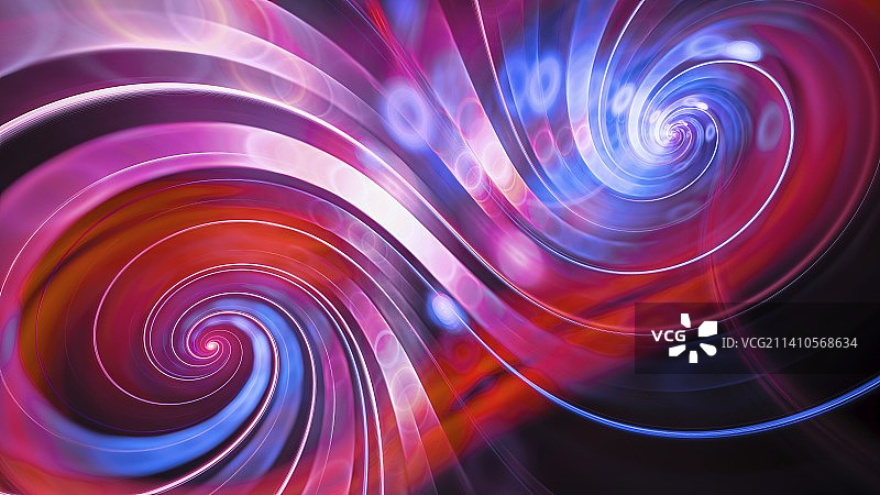 螺旋流动抽象插画图片素材