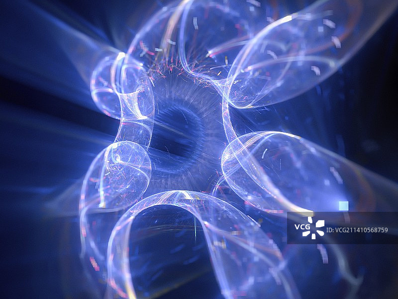 新冠病毒抽象概念插画图片素材