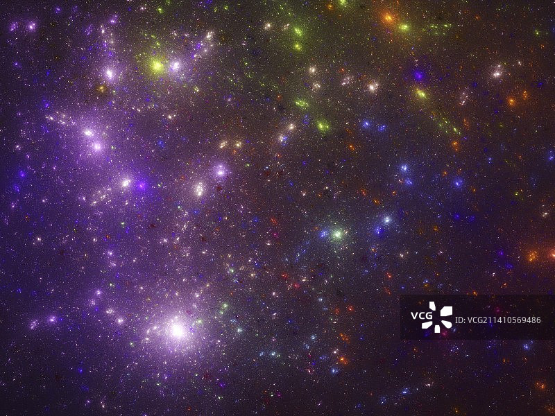 星空抽象插画图片素材