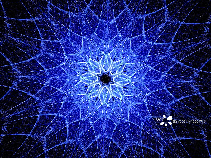 万花筒抽象插图图片素材