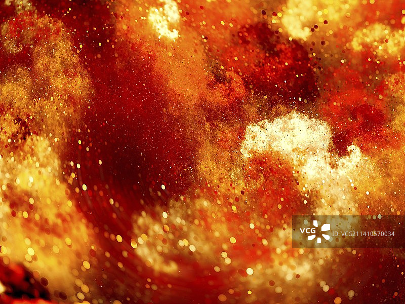 星云抽象插画图片素材