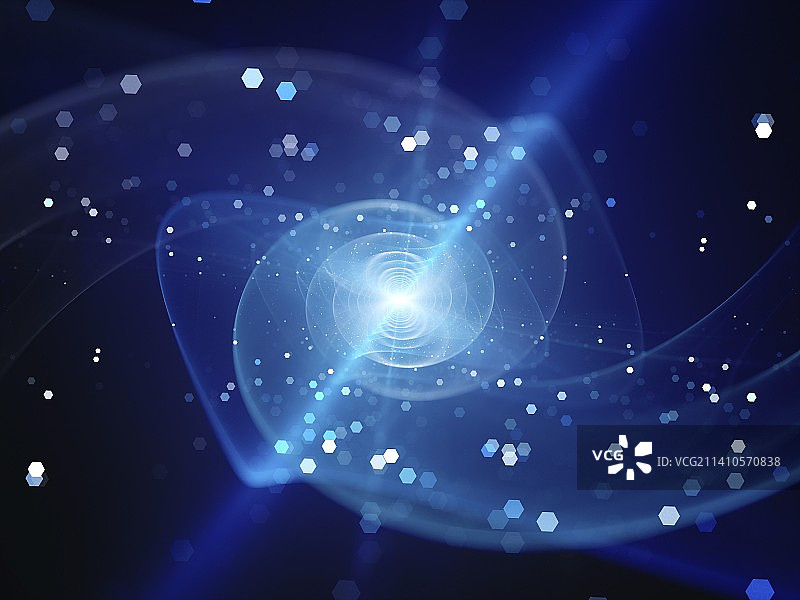 螺旋星系抽象插图图片素材