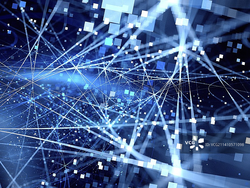 大数据抽象图图片素材