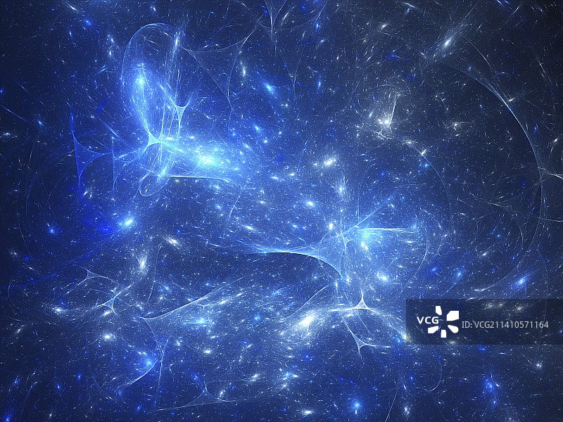 突触，抽象插图图片素材