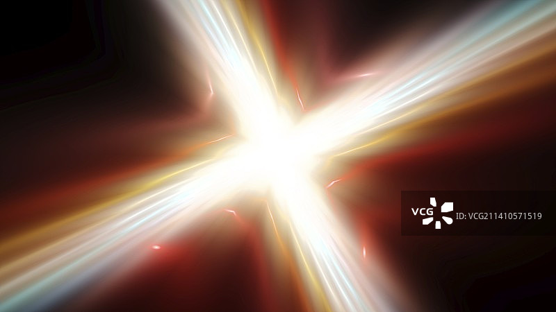 太空中的爆炸抽象插图图片素材