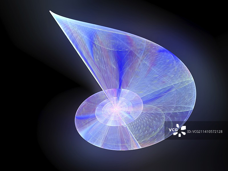 抽象分形插图图片素材