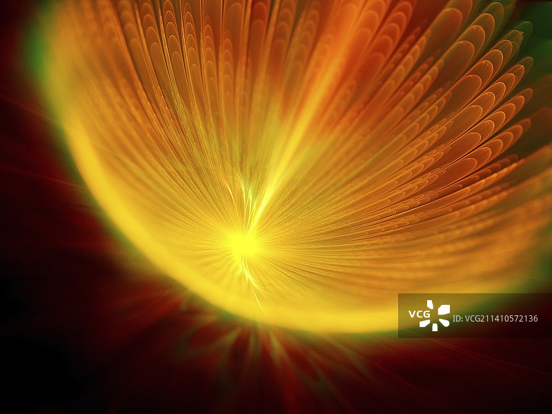 抽象分形插图图片素材