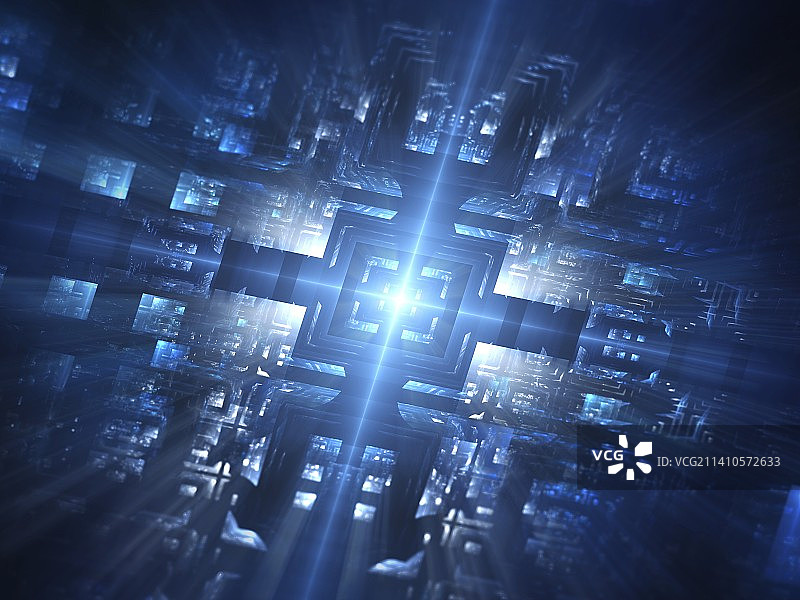 网络抽象插画图片素材