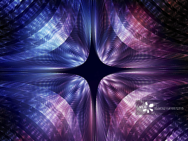 量子力学抽象分形插图图片素材